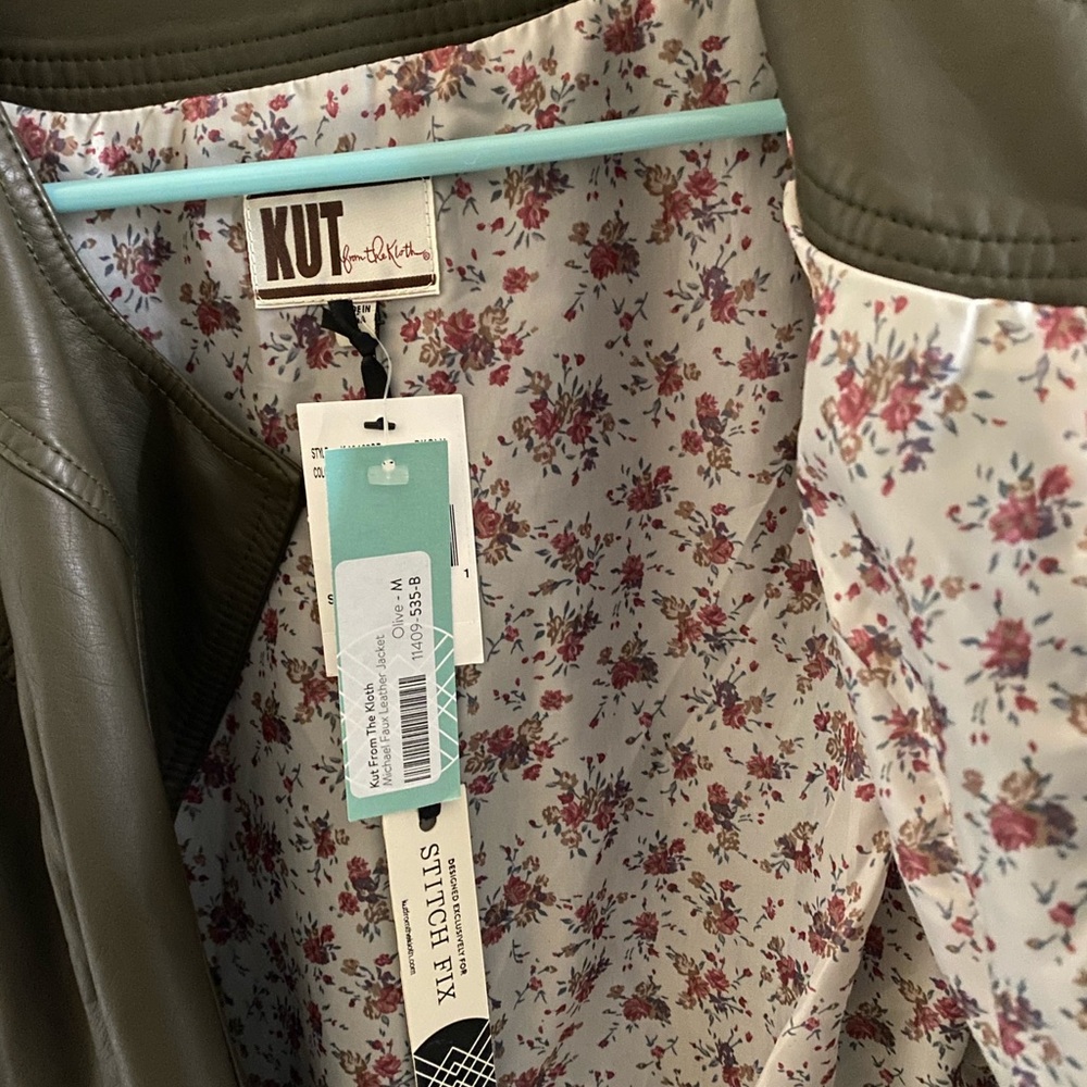 NWT Kut from the Cloth leather jacket